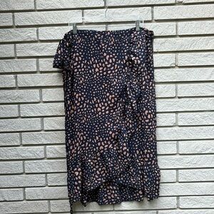 Sissy Boy Ruffled Lined Wrap Skirt Sz XL